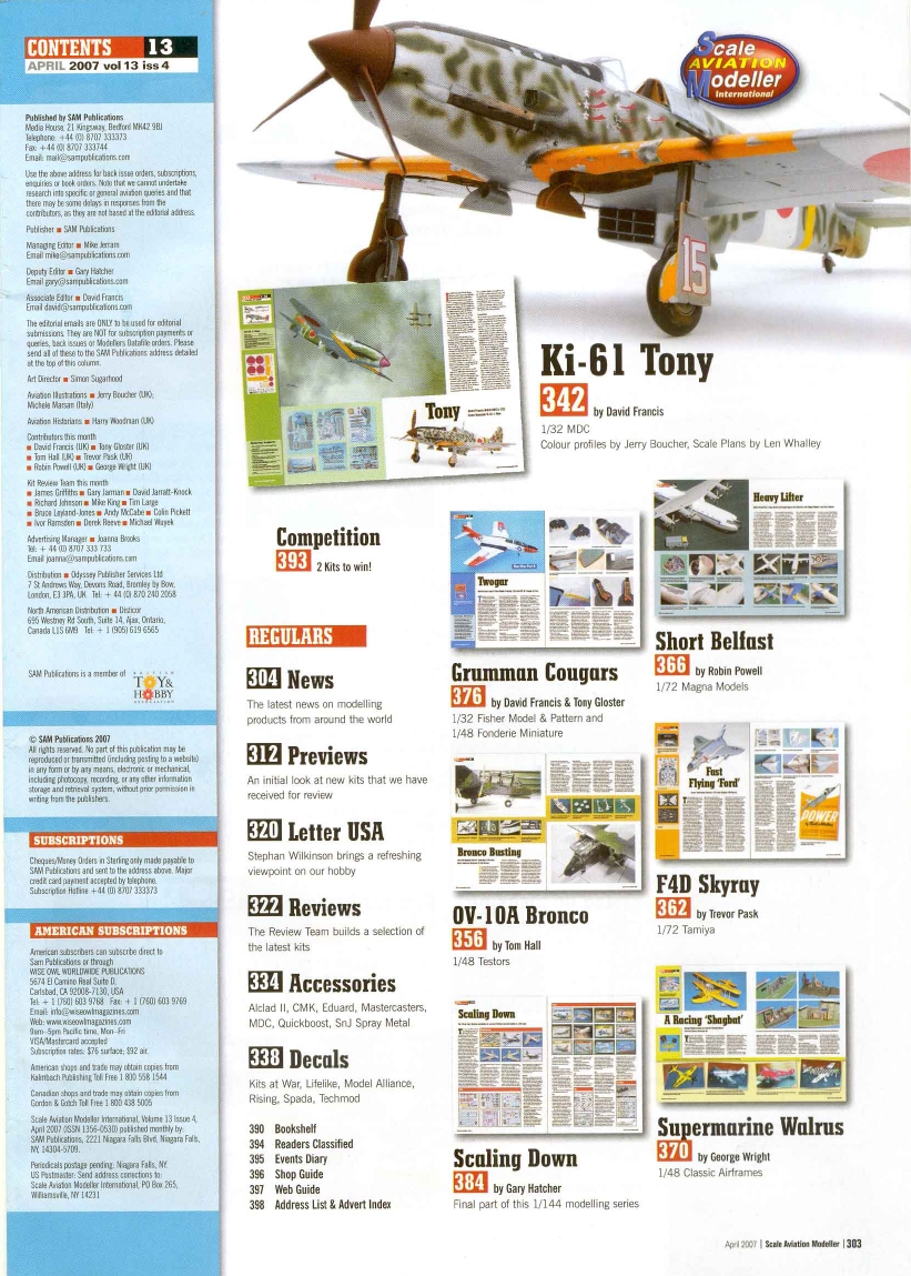 Scale Aviation Modeller International 2007-04